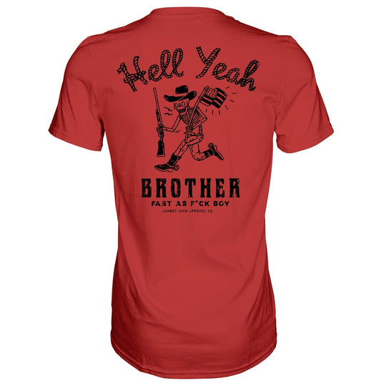 Hell Yeah Brother Cowboy Men's T-Shirt - One Revolver Surfboards