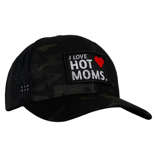 I Love Hot Mom's Patch Snapback Hat - One Revolver Surfboards