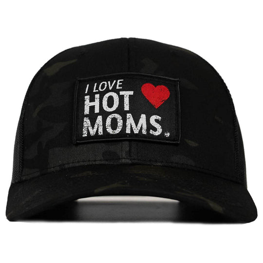 I Love Hot Mom's Patch Snapback Hat - One Revolver Surfboards