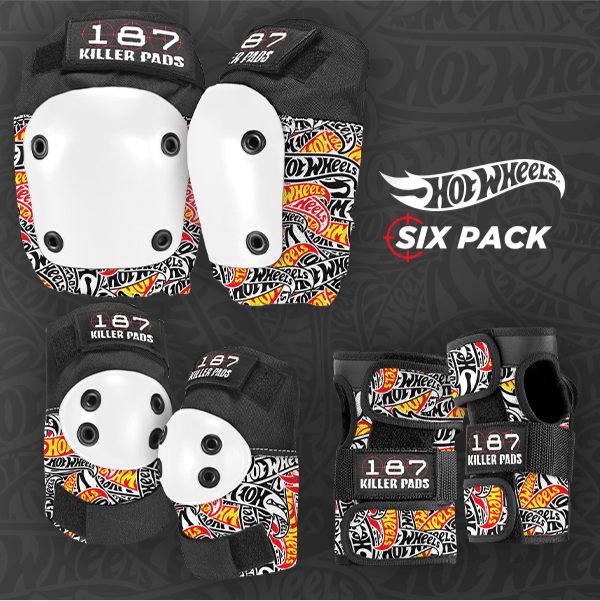 187 Killer Pads x Hot Wheels LTD Six Pack Pad Set - One Revolver Surfboards