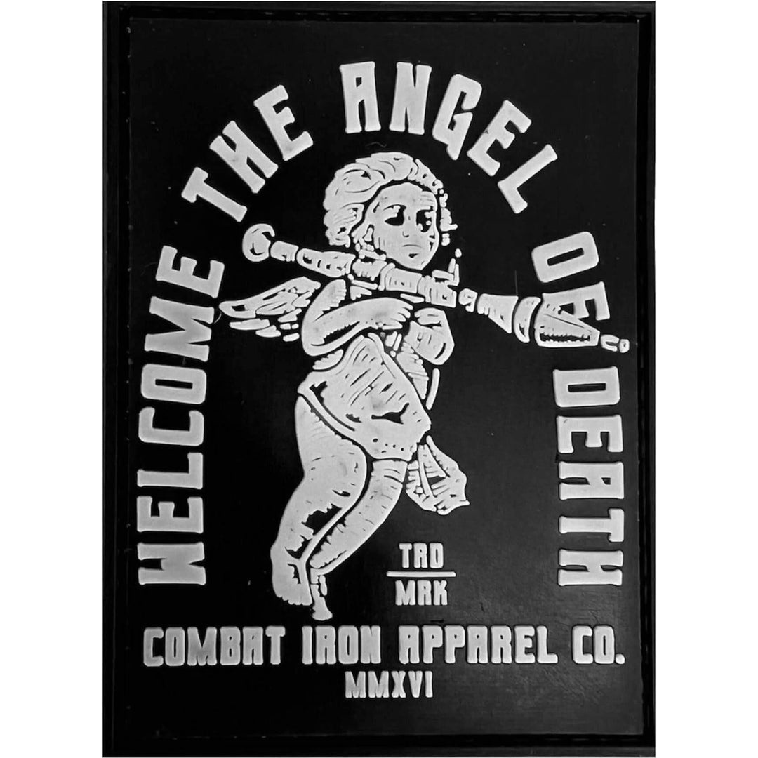 Welcome The Angel Of Death PVC Patch 3D PATCH - One Revolver Surfboards