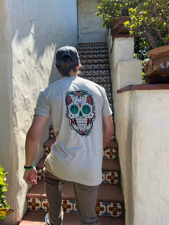 Sugar Skull T-Shirt - One Revolver Surfboards