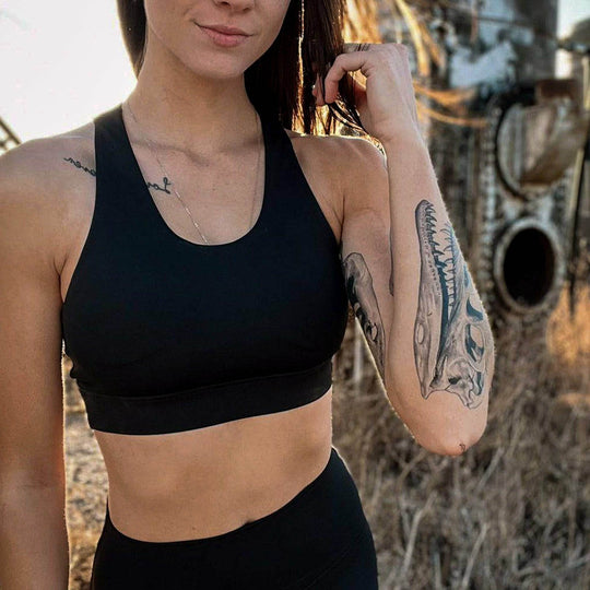 ESSENTIAL WIDE STRAP SPORTS BRA - One Revolver Surfboards