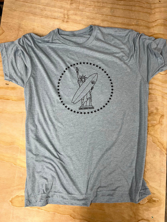 Lady Liberty Surf T-Shirt - One Revolver Surfboards