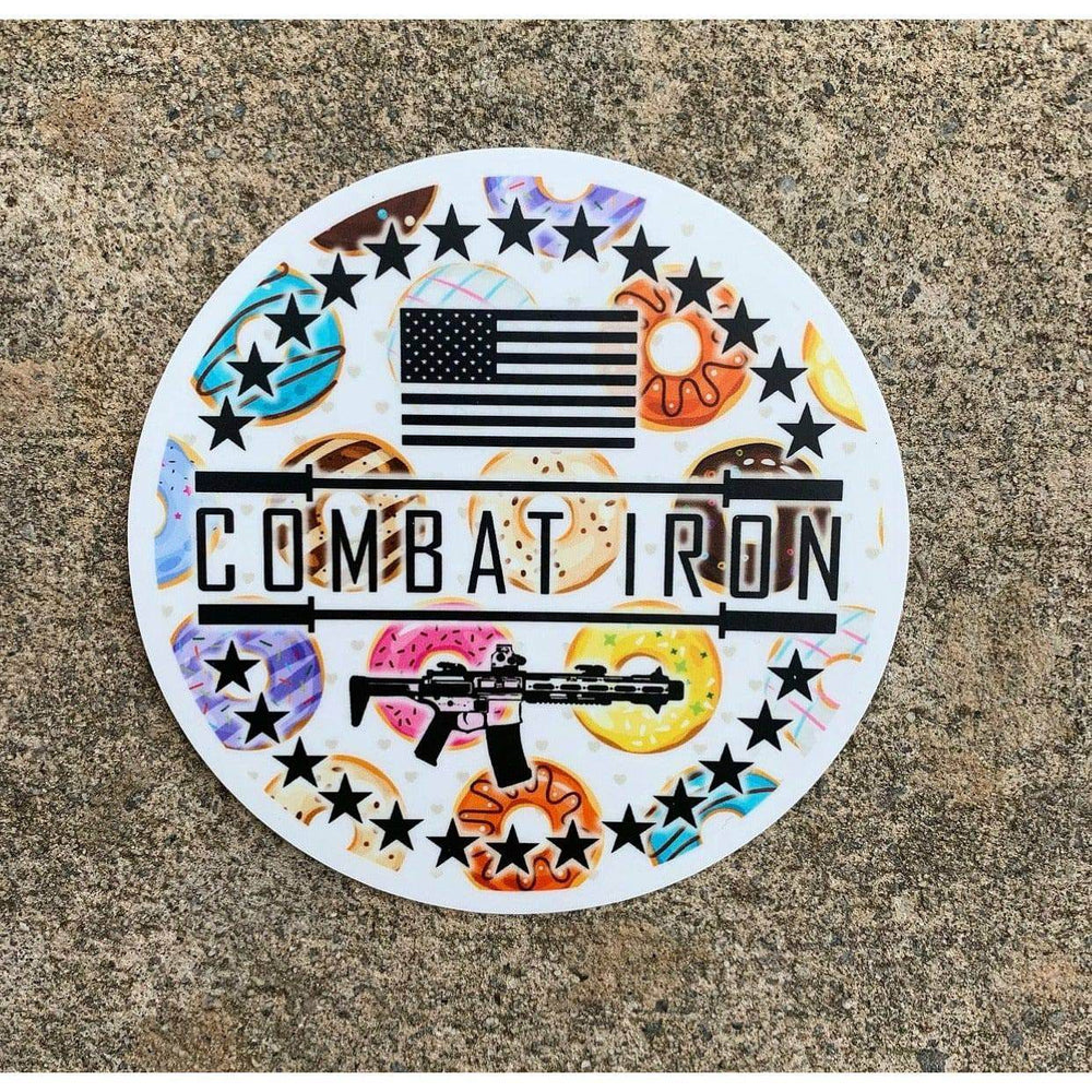 CIA CIRCLE STAR DONUT EDITION DECAL - One Revolver Surfboards