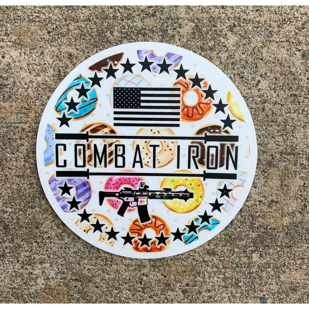 CIA CIRCLE STAR DONUT EDITION DECAL - One Revolver Surfboards