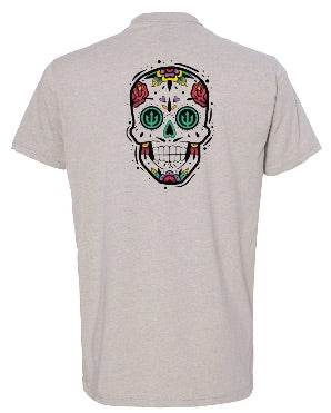 Sugar Skull T-Shirt - One Revolver Surfboards