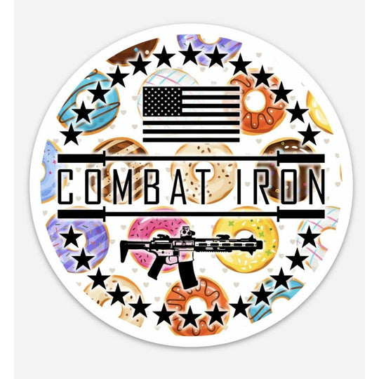 CIA CIRCLE STAR DONUT EDITION DECAL - One Revolver Surfboards