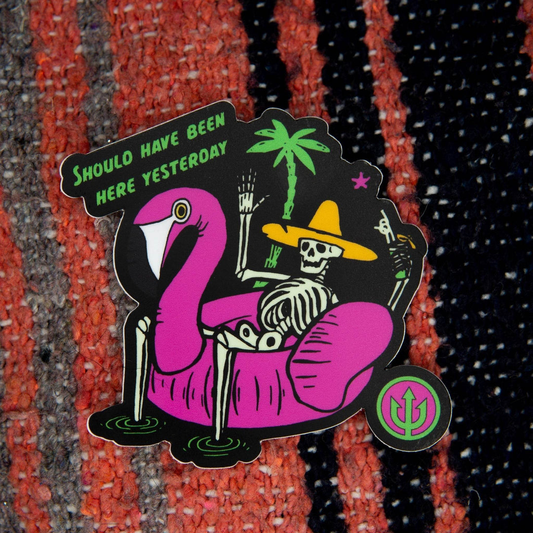 Should have been here yesterday! Sticker - One Revolver Surfboards