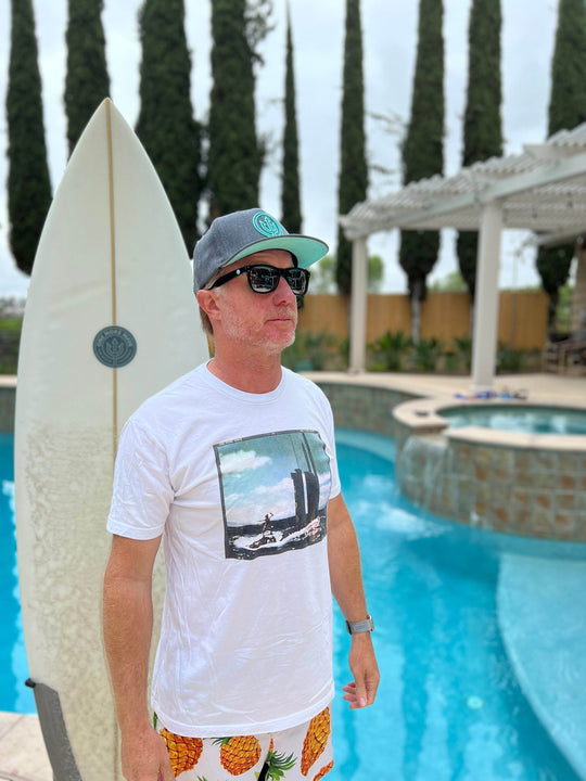 Ride the Wave You’re Given! T-Shirt - One Revolver Surfboards