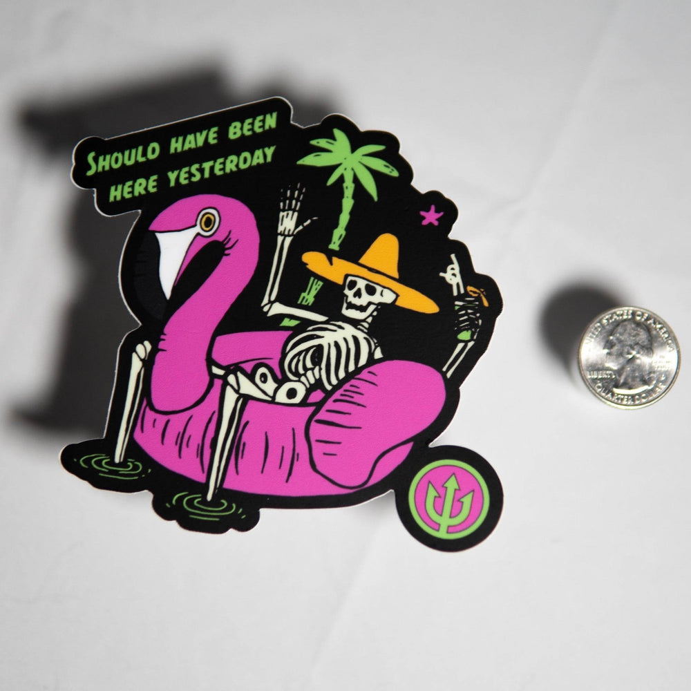 Should have been here yesterday! Sticker - One Revolver Surfboards