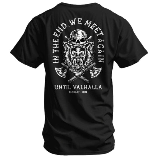 In the End, we meet Again | Unit Valhalla Men's T-Shirt - One Revolver Surfboards
