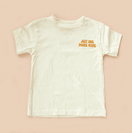 Just One More Wave KIDS Tee - One Revolver Surfboards