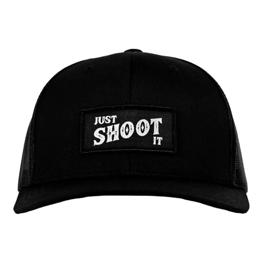 Just Shoot It Patch Snapback Hat - One Revolver Surfboards