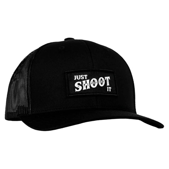 Just Shoot It Patch Snapback Hat - One Revolver Surfboards
