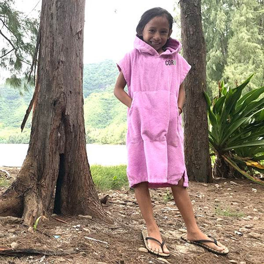 Kids Changing Towel Poncho - Solid Colors - One Revolver Surfboards