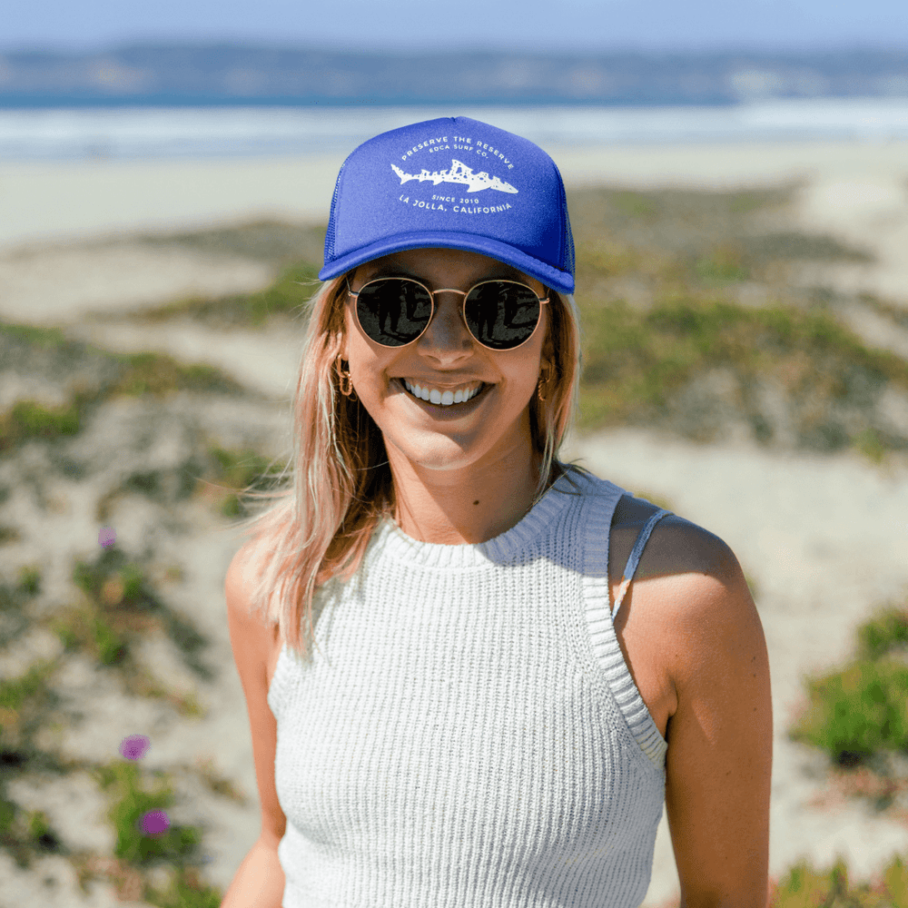 Leopard Shark Foam Snapback Trucker Hat - One Revolver Surfboards