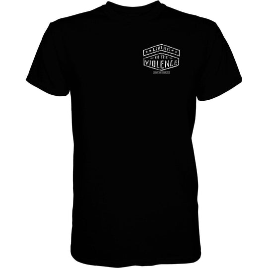 LIVING IN THE VIOLENCE MEN’S T-SHIRT - One Revolver Surfboards