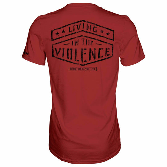 LIVING IN THE VIOLENCE MEN’S T-SHIRT - One Revolver Surfboards