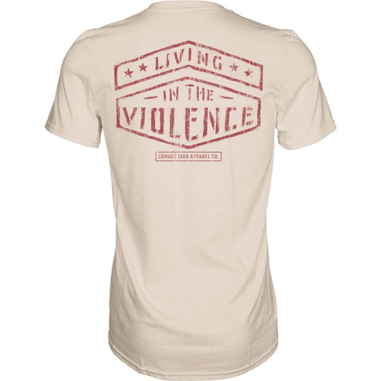 LIVING IN THE VIOLENCE MEN’S T-SHIRT - One Revolver Surfboards