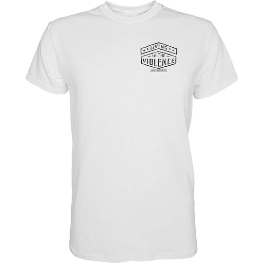 LIVING IN THE VIOLENCE MEN’S T-SHIRT - One Revolver Surfboards