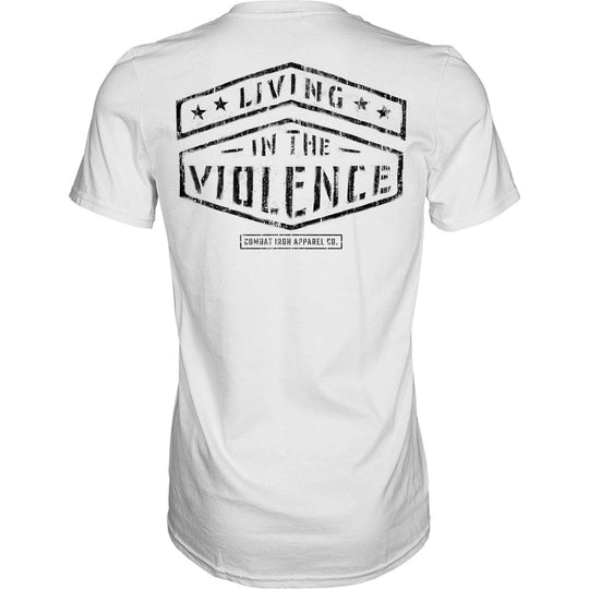 LIVING IN THE VIOLENCE MEN’S T-SHIRT - One Revolver Surfboards
