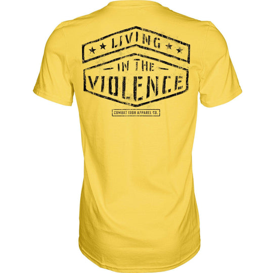 LIVING IN THE VIOLENCE MEN’S T-SHIRT - One Revolver Surfboards