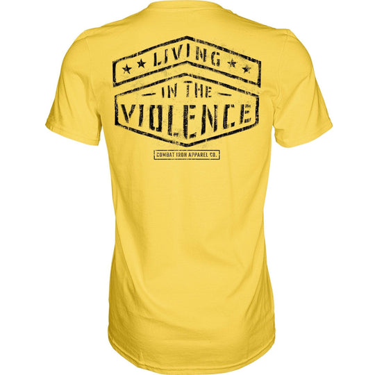 LIVING IN THE VIOLENCE MEN’S T-SHIRT - One Revolver Surfboards