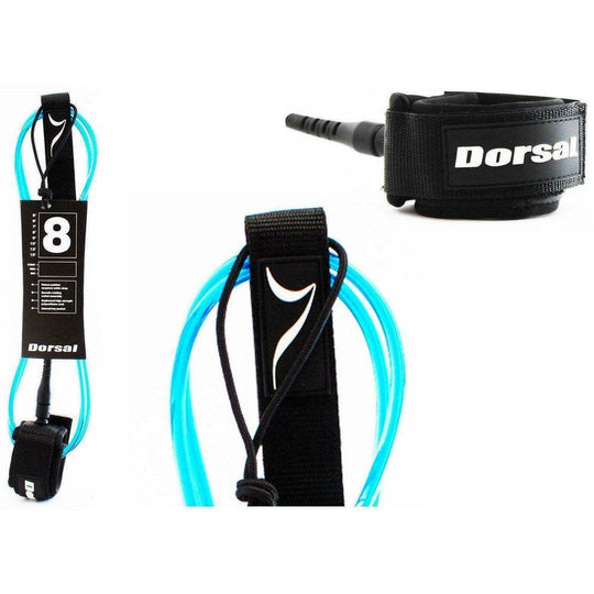 DORSAL Surf Leash for Surfboard Longboard SUP Leg Rope - One Revolver Surfboards