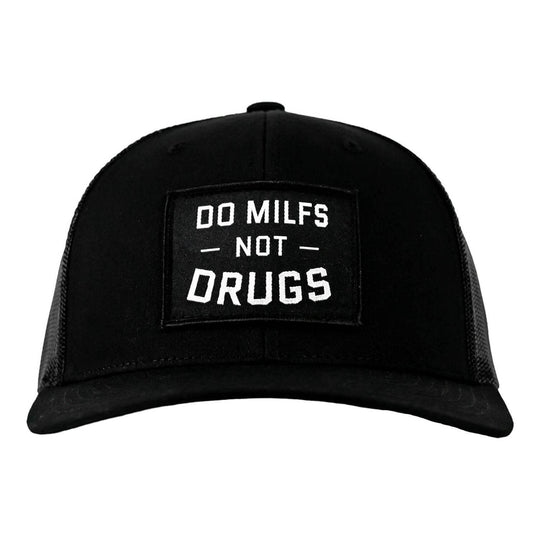 Do Milfs. Not Drugs. Patch Snapback HAT - One Revolver Surfboards