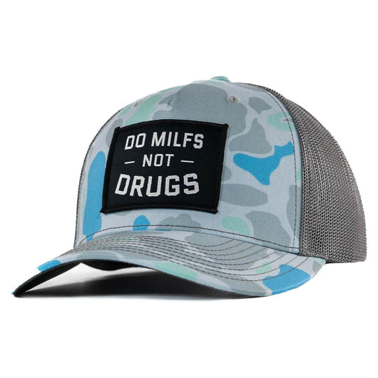 Do Milfs. Not Drugs. Patch Snapback HAT - One Revolver Surfboards