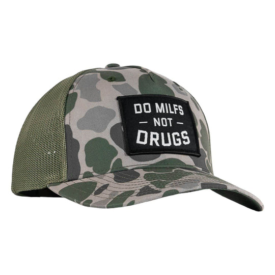 Do Milfs. Not Drugs. Patch Snapback HAT - One Revolver Surfboards