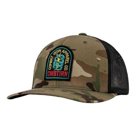 NEON DEFENDER PATCH SNAPBACK HAT - One Revolver Surfboards