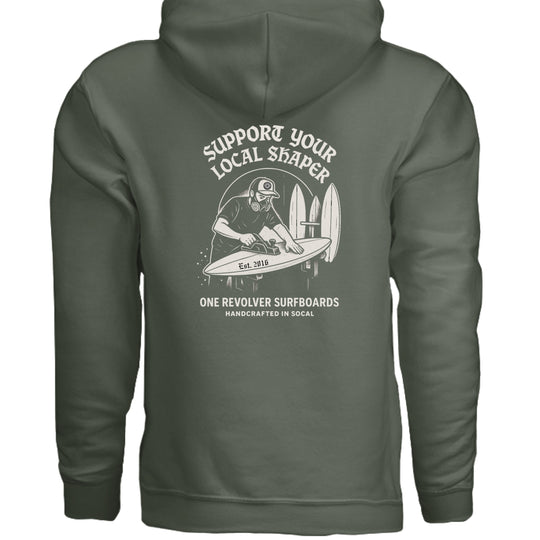 MILITARY GREEN - BACK