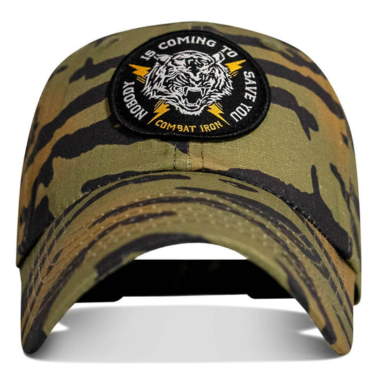 Ripstop Nobody Is Coming To Save You Patch Low Profile Hat - One Revolver Surfboards