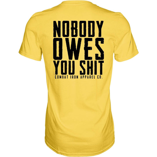 Nobody Owes You Men's T-Shirt - One Revolver Surfboards