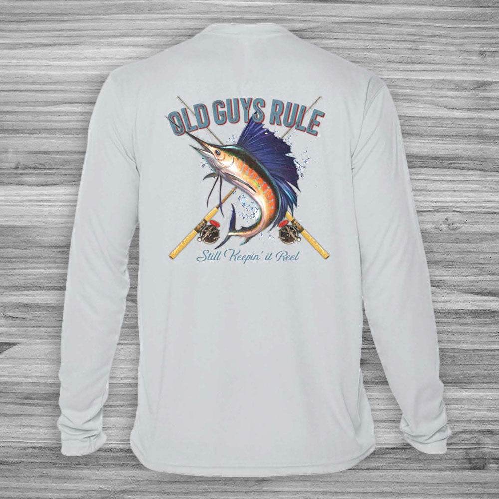 Keepin' It Reel - UPF 50+ Sun Shirt - One Revolver Surfboards