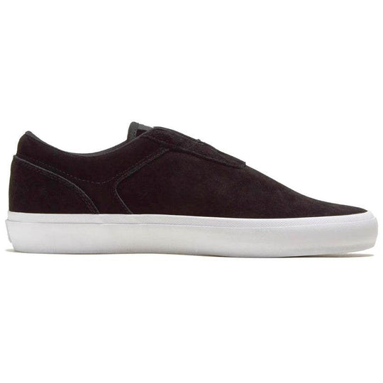 OPUS HONEY SLIP BLACK SUEDE/WHITE SKATEBOARD SHOES - One Revolver Surfboards