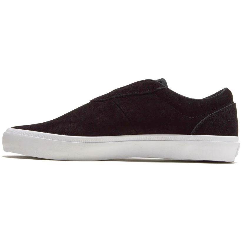 OPUS HONEY SLIP BLACK SUEDE/WHITE SKATEBOARD SHOES - One Revolver Surfboards