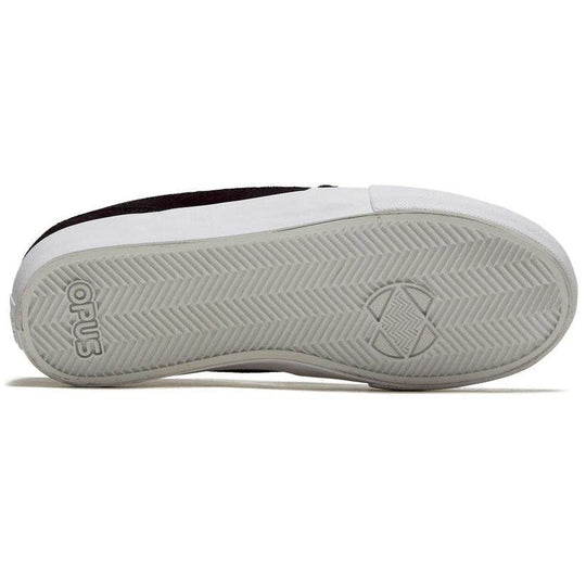 OPUS STANDARD LOW BLACK/WHITE SKATEBOARD SHOES - One Revolver Surfboards