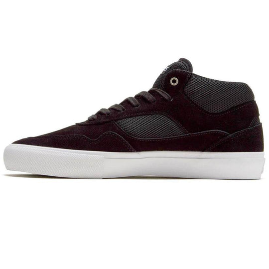 OPUS STANDARD MID BLACK/WHITE SKATEBOARD SHOES - One Revolver Surfboards