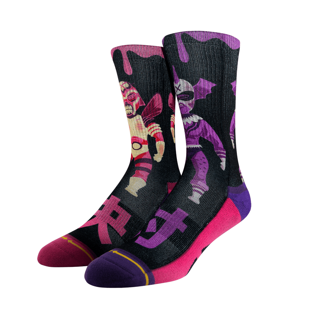 Merge4 Brandon Ragnar Epic Duel 1 Crew Socks - One Revolver Surfboards