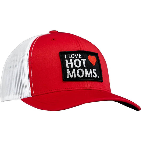 I Love Hot Mom's Patch Snapback Hat - One Revolver Surfboards