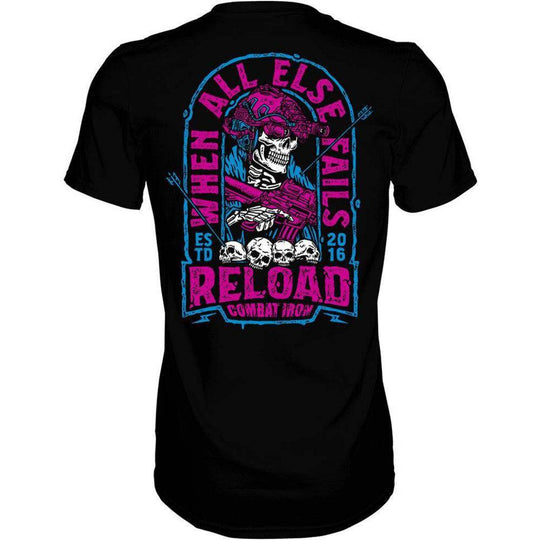 When All Else Fails, Reload Men's T-Shirt - One Revolver Surfboards