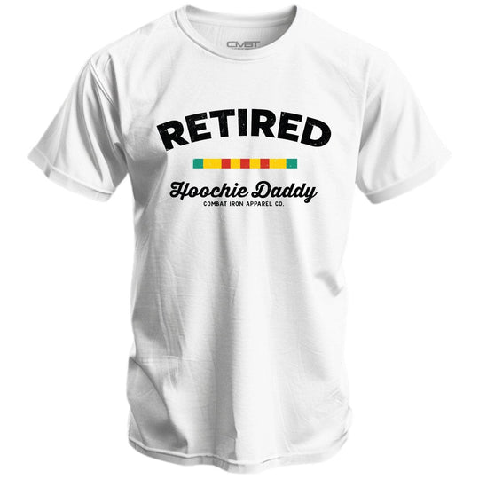 Retired Hoochie Daddy Veteran Ribbons Men's T-Shirt - One Revolver Surfboards