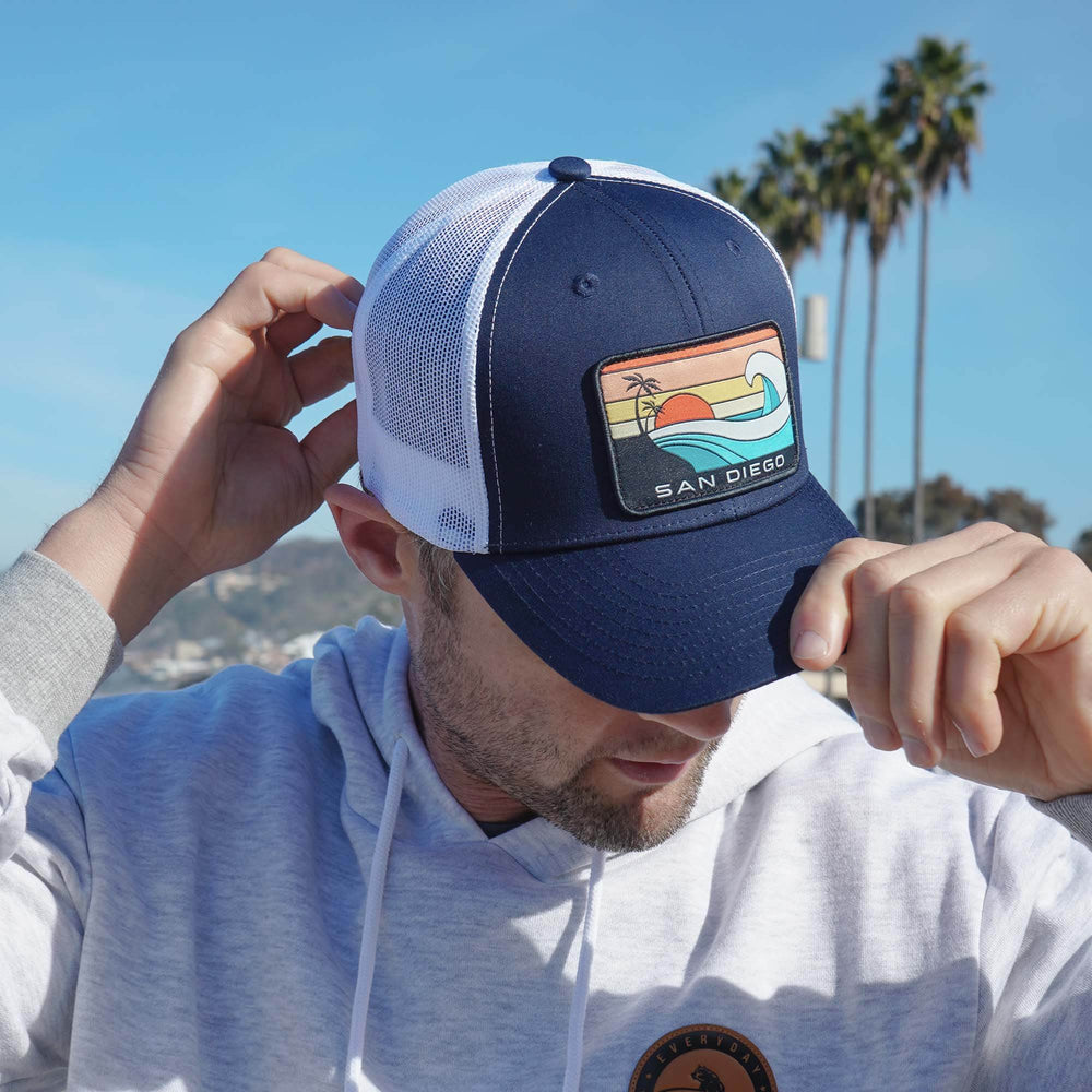 Boardwalk Snapback Hat x SDTA - One Revolver Surfboards