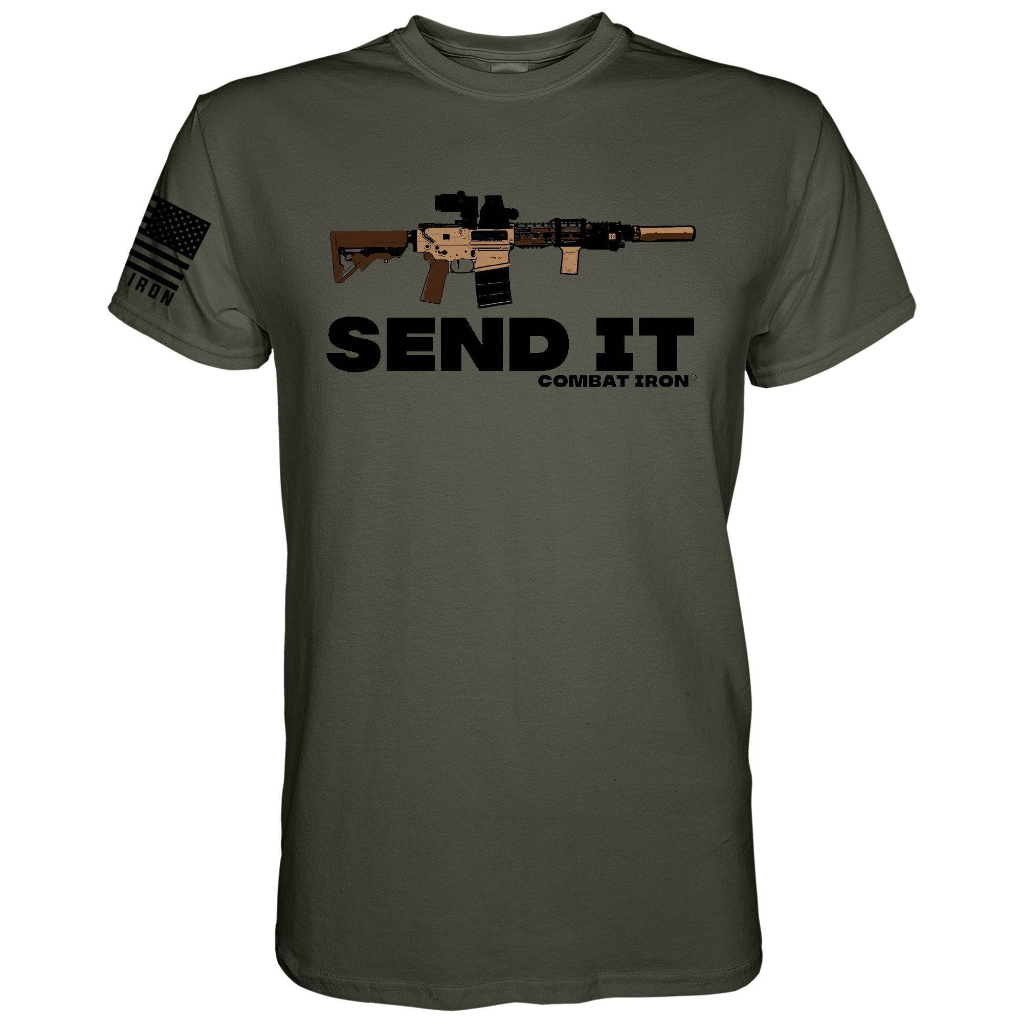 Send It Long Gun Men's T-Shirt - One Revolver Surfboards