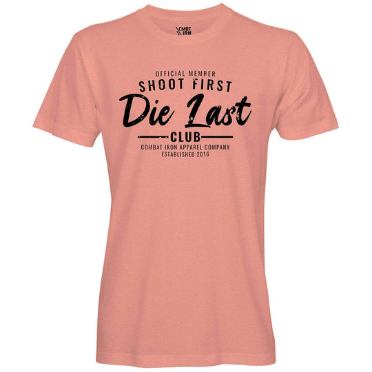 Shoot First. Die Last. Tactical Athlete Club Men's T-Shirt - One Revolver Surfboards