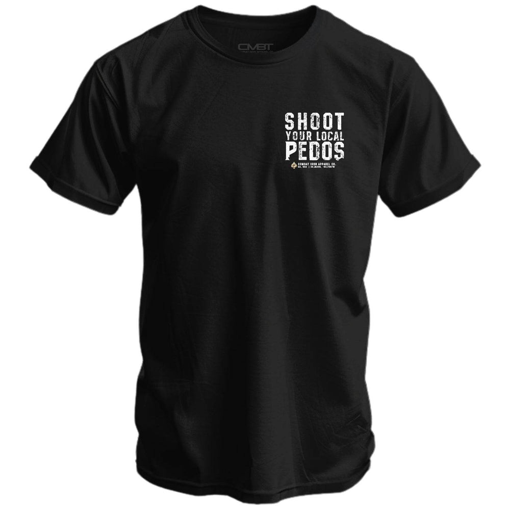 Shoot Your Local Pedos Men's T-Shirt - One Revolver Surfboards