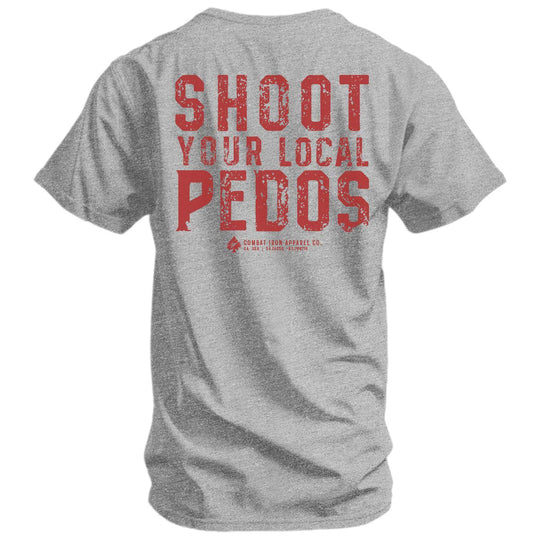 Shoot Your Local Pedos Men's T-Shirt - One Revolver Surfboards